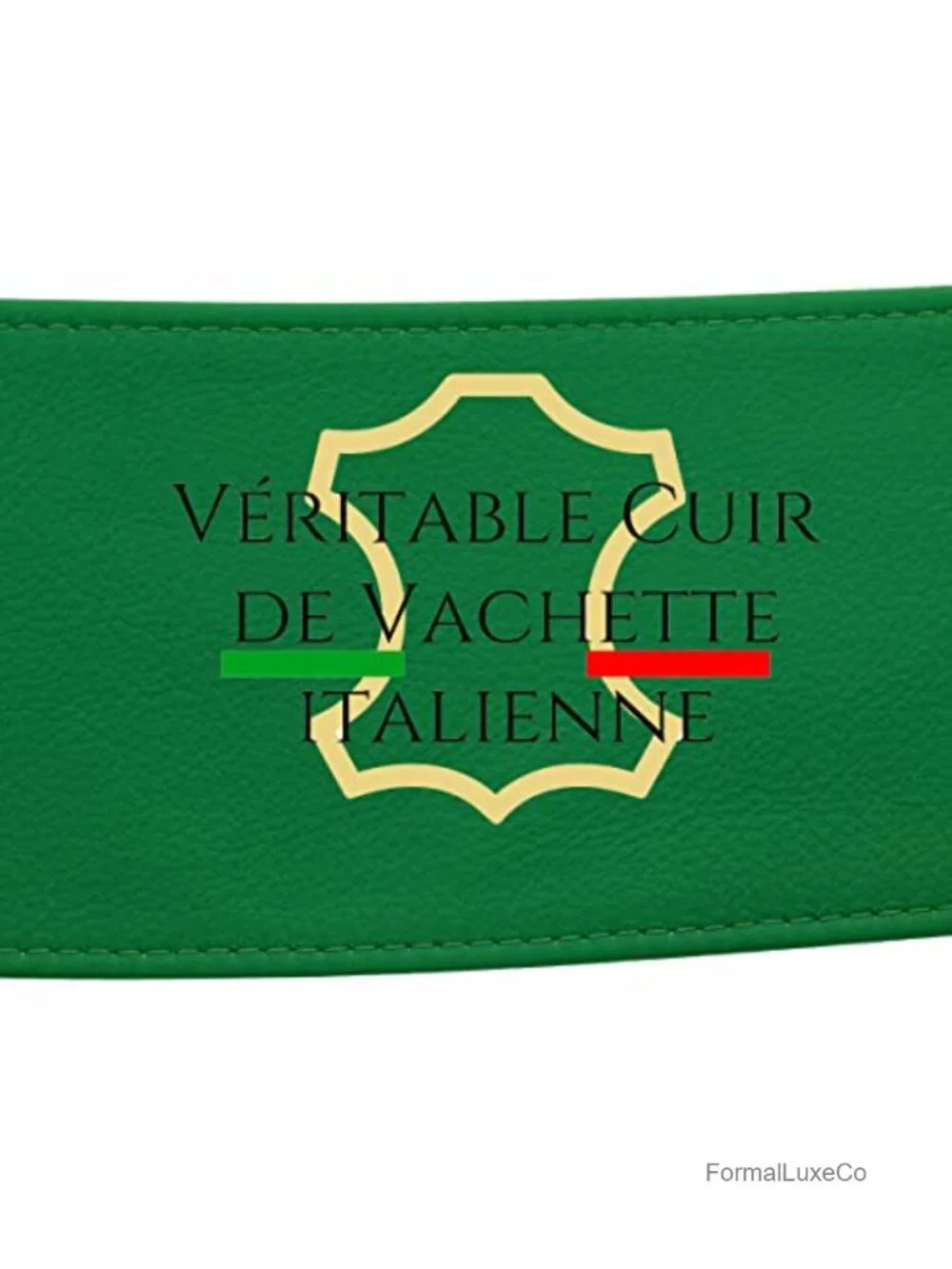 Italian Full-Grain Leather Obi Belt - Adjustable Wide Belt